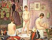 Les Poseuses 1886 By Georges Seurat