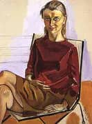 Monika 1968 By Alice Neel