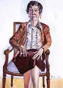 Ellen Johnson 1976 By Alice Neel
