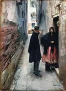 A Street in Venice 1880-82 By John Singer Sargent