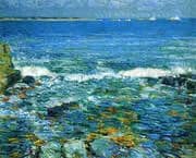 Duck Island from Appledore 1911 By Childe Hassam