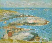 Bathing Pool Appledore 1907 By Childe Hassam