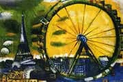 La Grande Roue 1911 (Big Wheel) By Marc Chagall