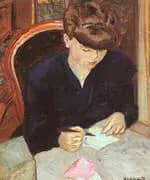 The Letter By Pierre Bonnard