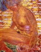 Sombre Nude 1939 By Pierre Bonnard