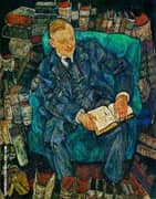 Portrait of Dr. Hugo Koller 1918 By Egon Schiele