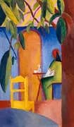 Turkish Cafe 2 By August Macke