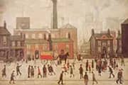 Coming Home from the Mill 1928 By L-S-Lowry