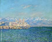 Old Fort Antibes 1888 By Claude Monet