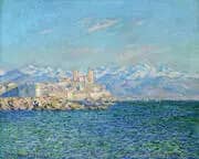 Old Fort Antibes 1888 By Claude Monet