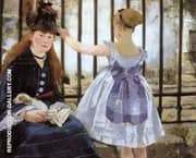 Gare Saint Lazare By Edouard Manet