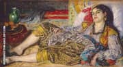 Odalisque 1870 By Pierre Auguste Renoir