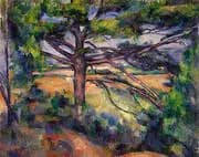 Green Pine Near Aix 1885 By Paul Cezanne