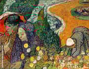 Ladies of Arles Memory of the Garden at Etten 1888 By Vincent van Gogh