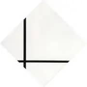 Lozenge Composition with Two Lines 1931 By Piet Mondrian