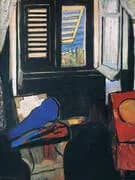 Interior with Violin 1917 By Henri Matisse