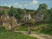 L'Hermitage A Pointoise 1867 By Camille Pissarro