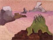 Oregon Coast By Milton Avery