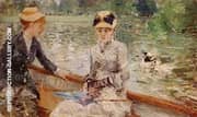 A Summers Day 1879 By Berthe Morisot