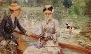 A Summers Day 1879 By Berthe Morisot