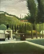Toll Station 1890 By Henri Rousseau