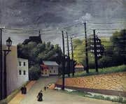 View of Malakoff 1908 By Henri Rousseau