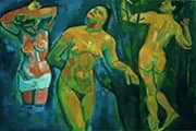 Bathers 1907 By Andre Derain