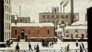 Snow in Manchester 1946 By L-S-Lowry