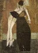 Mannequin and Block 1972 By L-S-Lowry