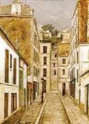 Impasse Cottin 1911 By Maurice Utrillo