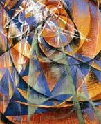 Mercury Passing Before the Sun 1914 By Giacomo Balla
