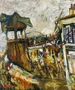 Parisian Suburb c1919 By Chaim Soutine