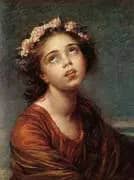 The Daughter's Portrait By Elisabeth Vigee Le Brun