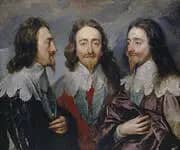 Triple Portrait of Charles I 1635 By Van Dyck