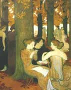 The Muses 1893 By Maurice Denis