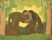 Man with Two Horses By Edouard Vuillard