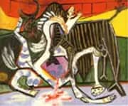Bullfight 1834 By Pablo Picasso