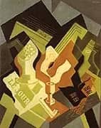 Guitar and Fruit Dish 1919 By Juan Gris
