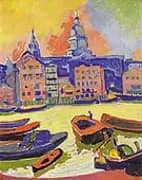Saint Paul s Cathedral from the Thames 1906 By Andre Derain