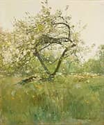 Peach Blossoms Villiers le Bel 1887 By Childe Hassam