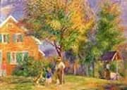 Home in New Hanpshire 1919 By William Glackens