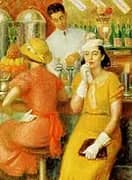 The Soda Fountain 1935 By William Glackens