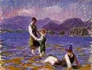 Lake Bathers 1920 By William Glackens