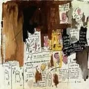 Skin Head Wig By Jean Michel Basquiat