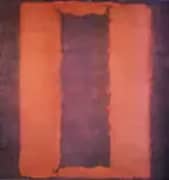 Untitled Seagram Mural Sketch 1958 By Mark Rothko (Inspired By)