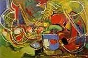Abundance 1947 By Hans Hofmann