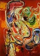 Bacchanale By Hans Hofmann