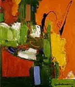 The Lark 1960 By Hans Hofmann