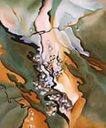 From the Lake No 3 By Georgia O'Keeffe