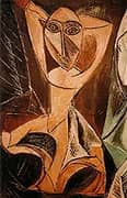 Nude with Raised Arms By Pablo Picasso